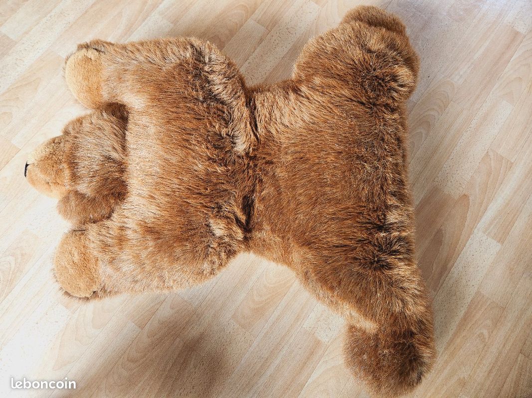 Magnifique ours en peluche original Steiff vintage, objet de