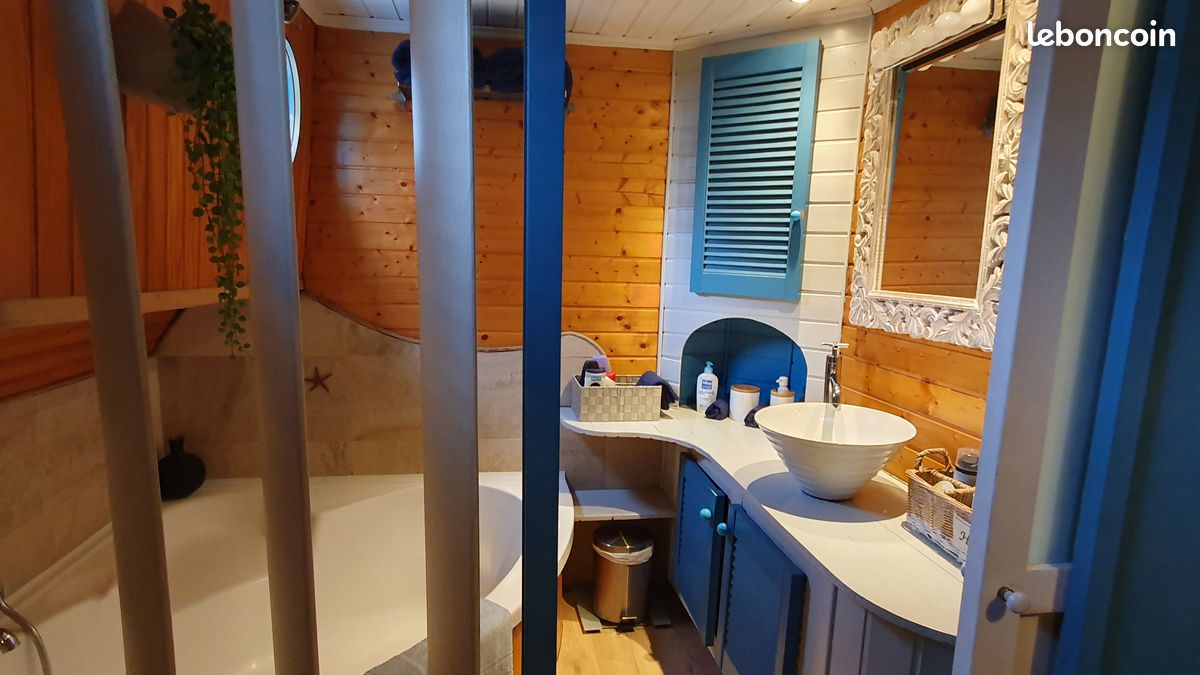 Dormir dans la cale luxueuse d'une peniche centenaire (image 19)