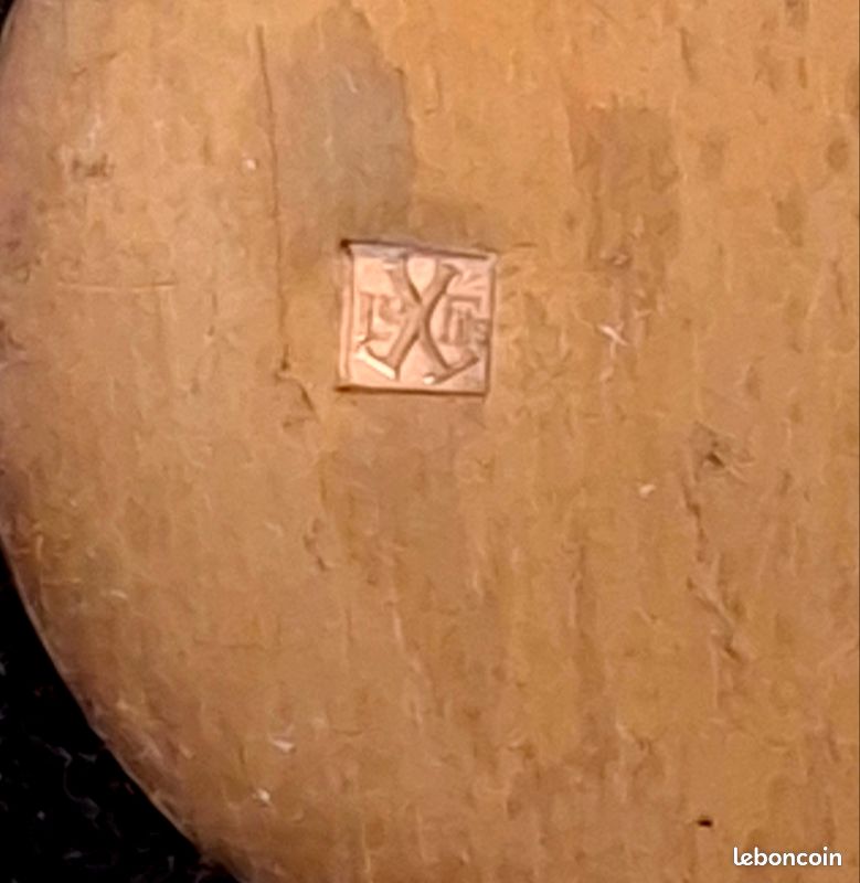 ​Pelle à tarte ancienne en argent fourré et métal doré Style Louis XVI (image 9)