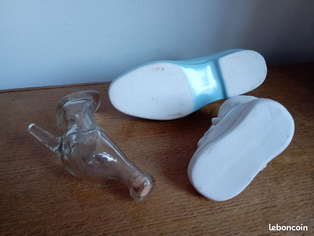 3 ravissants bibelots chaussures vintage (image 10)