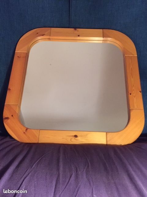 Miroir/Glace en pin (image 1)