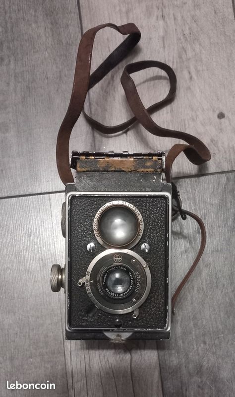 Réplique de présentoir publicitaire Rolleiflex