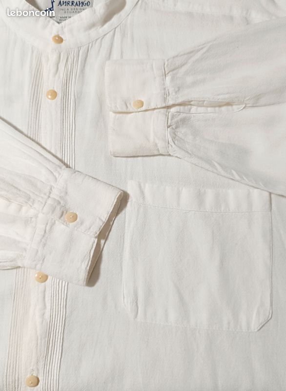 Chemise homme col mao (image 5)