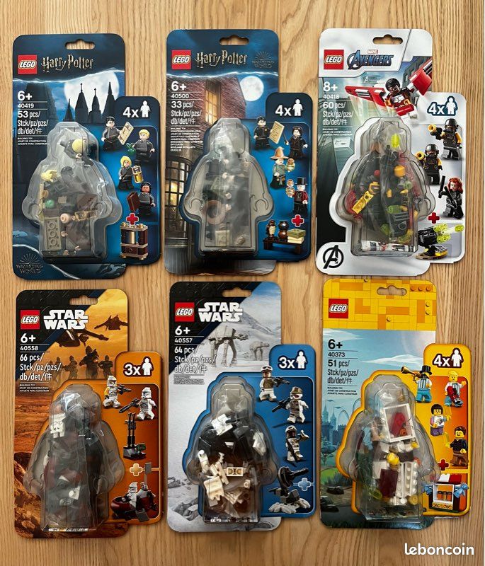 LEGO Packs de Figurines Star Wars, Harry Potter, Avengers, Fête Foraine (image 1)