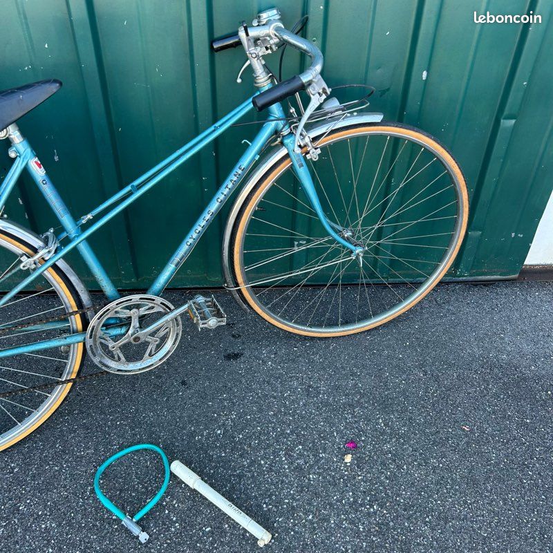 Vélo, ancien cycle gitane avec 2 sacoche (image 8)