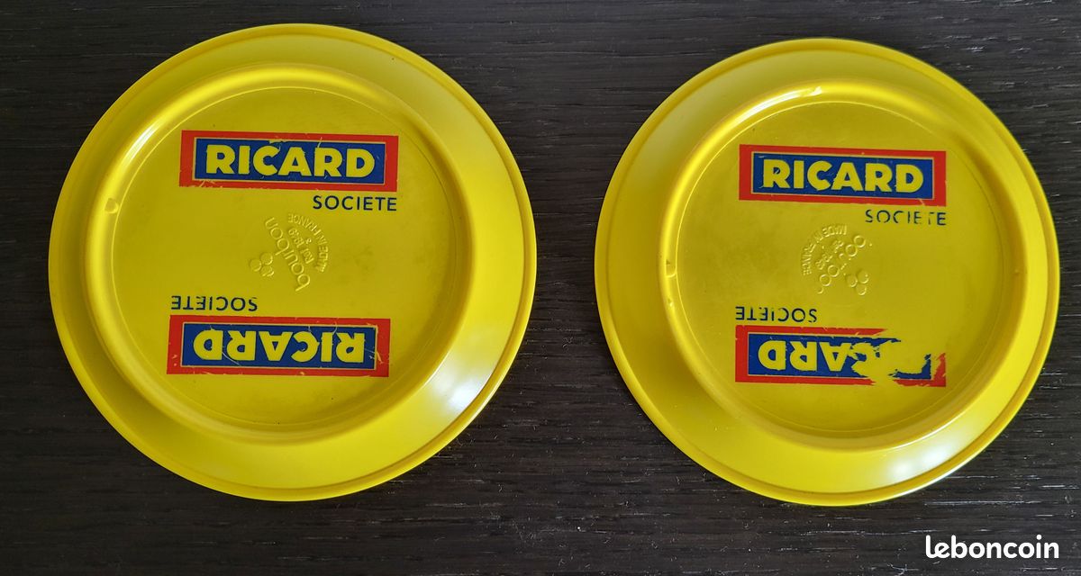 Objet Publicitaire Vintage - Ancien Cendrier RICARD en