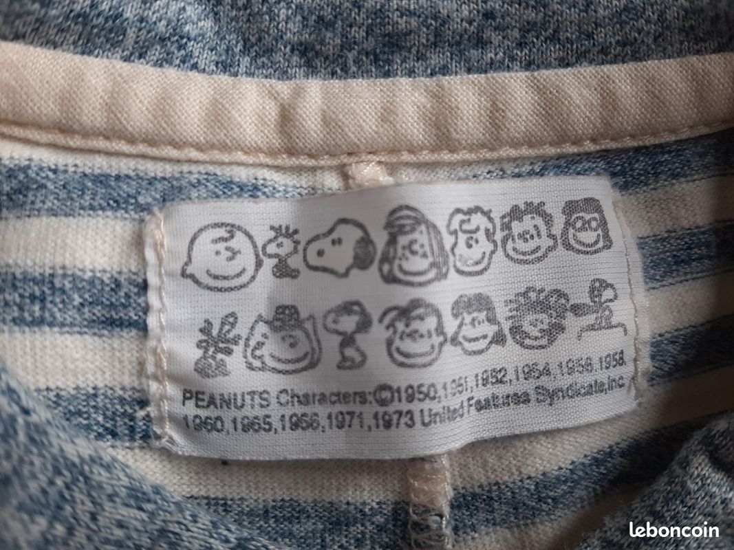 Barboteuse / Combien short Snoopy 6 / 9 mois (image 3)
