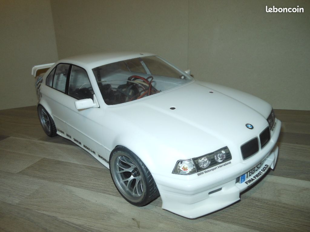 Rare carrosserie RC BMW M3 E36 Série 3 éch 1/10 modélisme (image 1)