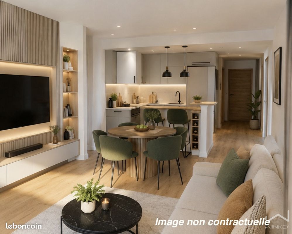 Appartement 3 pièces 44 m² · à Bordeaux · 44 m² · 220 000 €