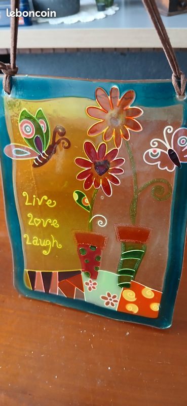 Tableau en verre décoré (image 2)