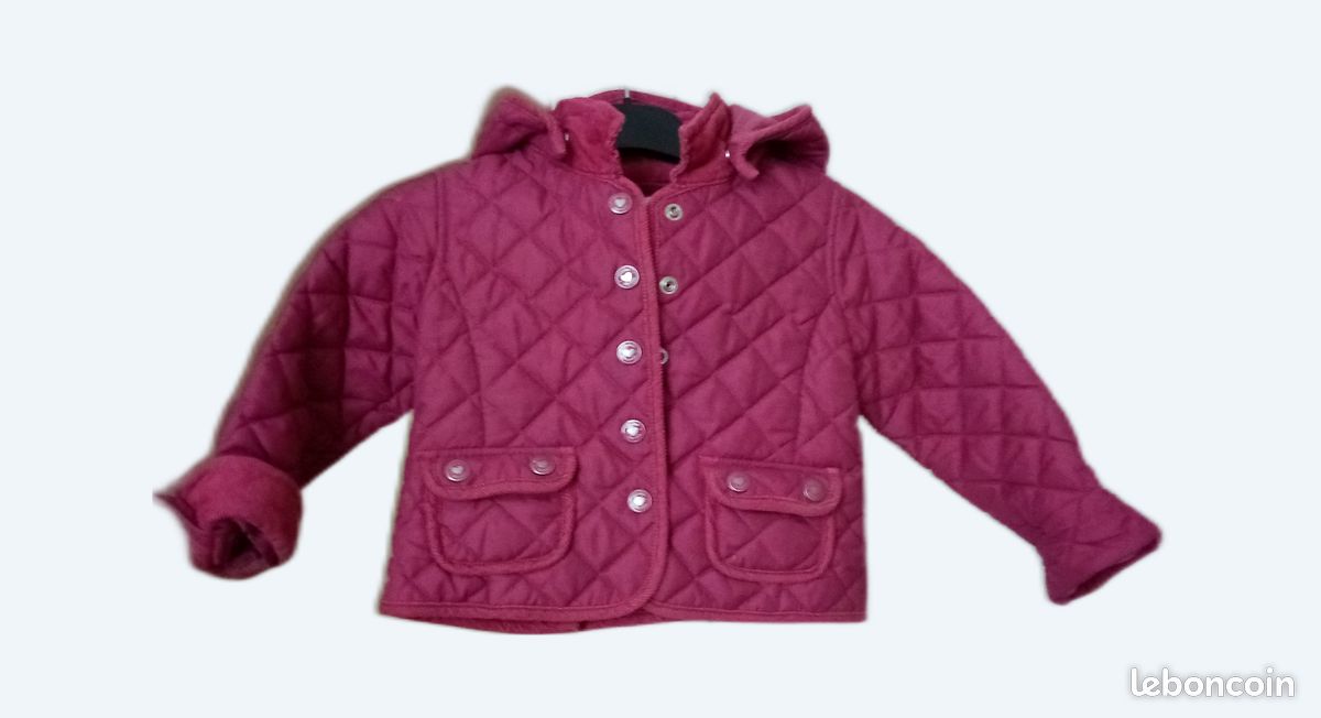 Anorak rose 18/24 mois (Lvgp) (image 2)