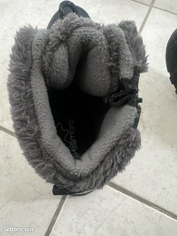 Bottines de randonnée noir (image 8)