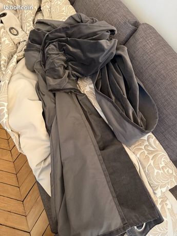 Rideau velours 'Elena' rose gold 140x240cm - L'Incroyable