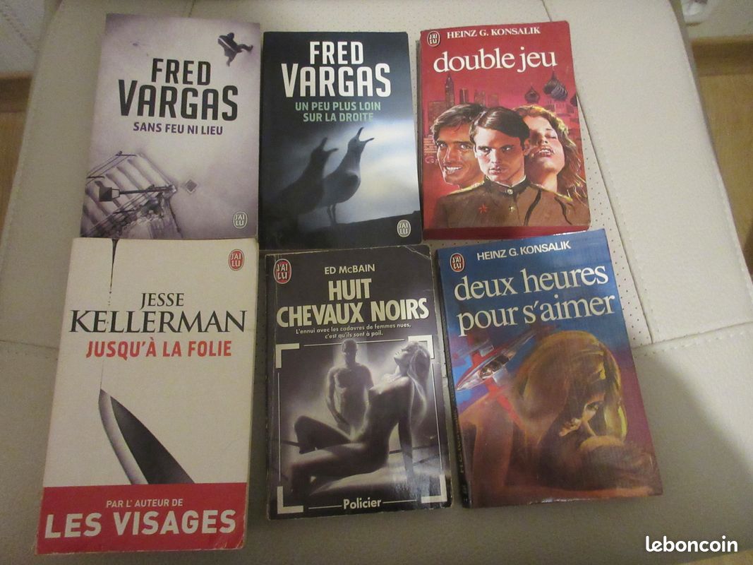 Lot 44 poches policiers (image 5)