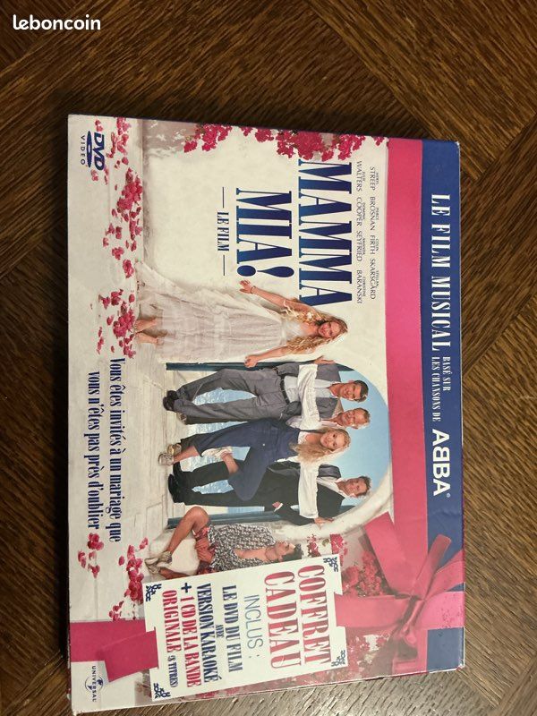 DVD MAMAMIA coffret cadeau avec ce bande originale (image 1)