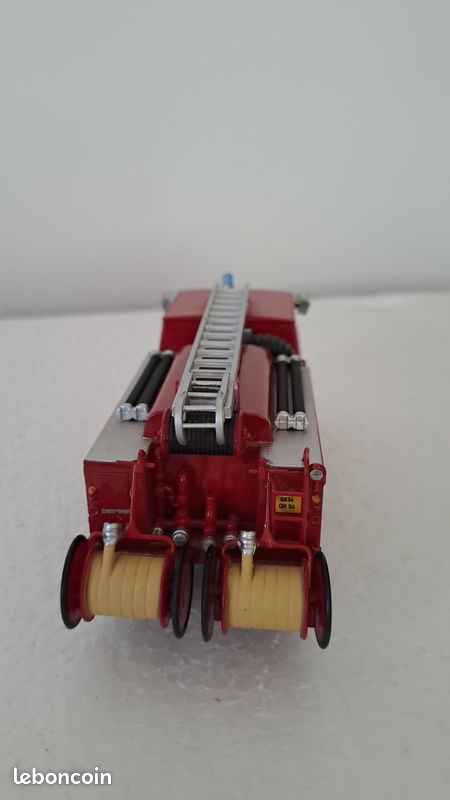 Camion pompiers 1/43 BERLIET FF 6X6 service départemental MEURTHE ET MOSELLE (image 5)