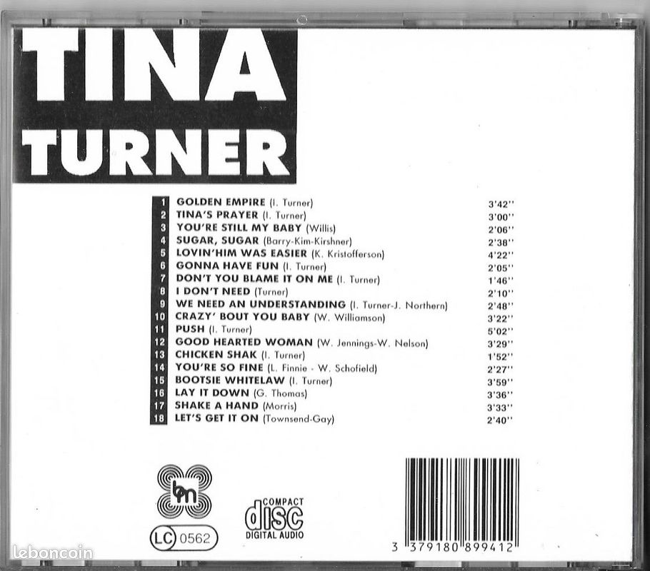 CD Tina Turner (image 2)