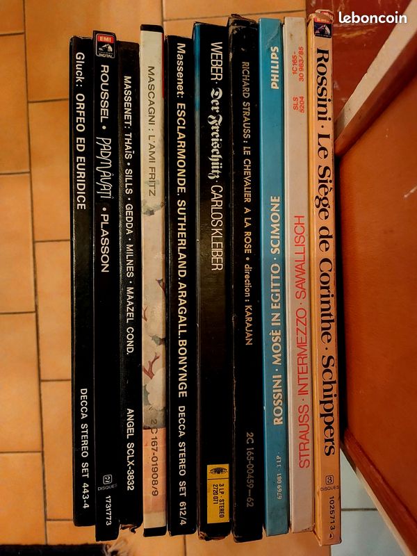 Disques vinyls opera (image 1)