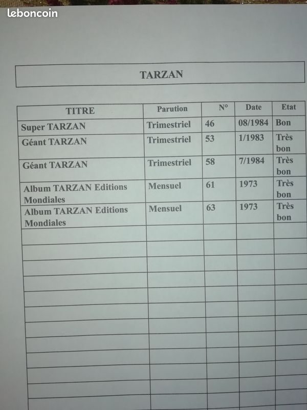 Tarzan (image 1)