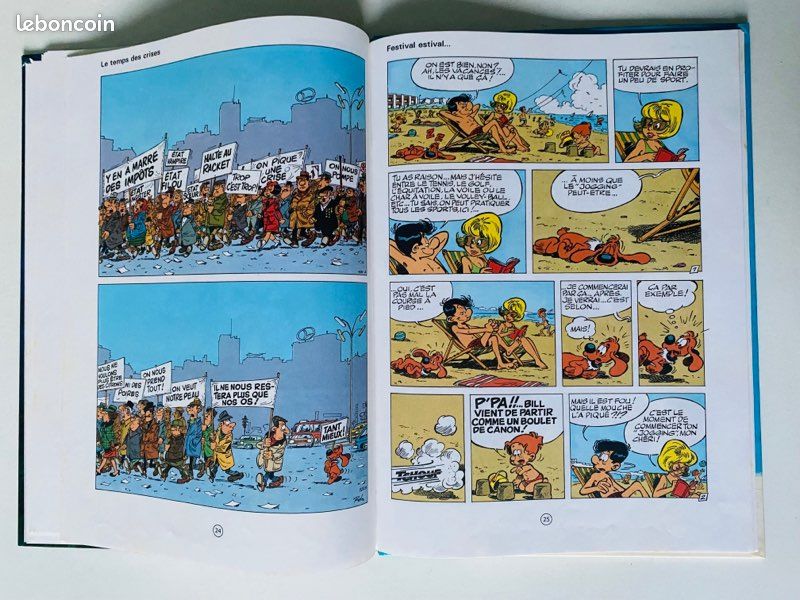 BD Boule et Bill 20 EO 1984 Strip Cocker par Roba (image 8)