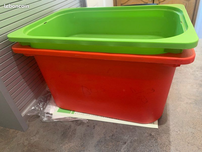 Lot de 2 bacs pour meuble Trofast IKEA (image 2)