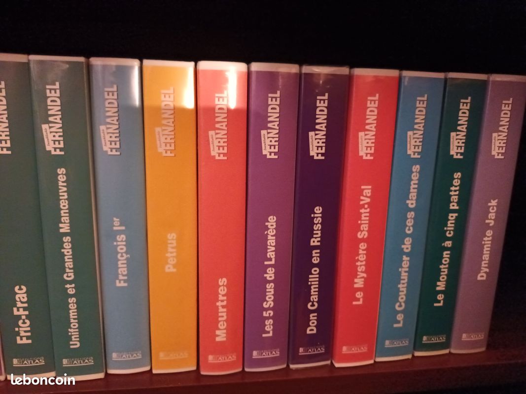 20 cassettes vidéo collection de Films de Fernandel (image 2)