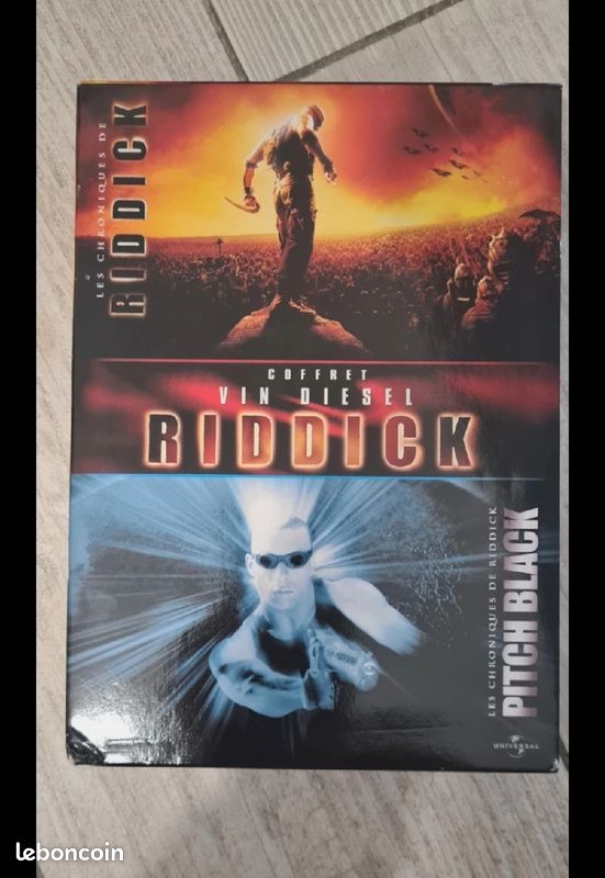 Coffret DVD Riddick + Pitch Black (image 1)