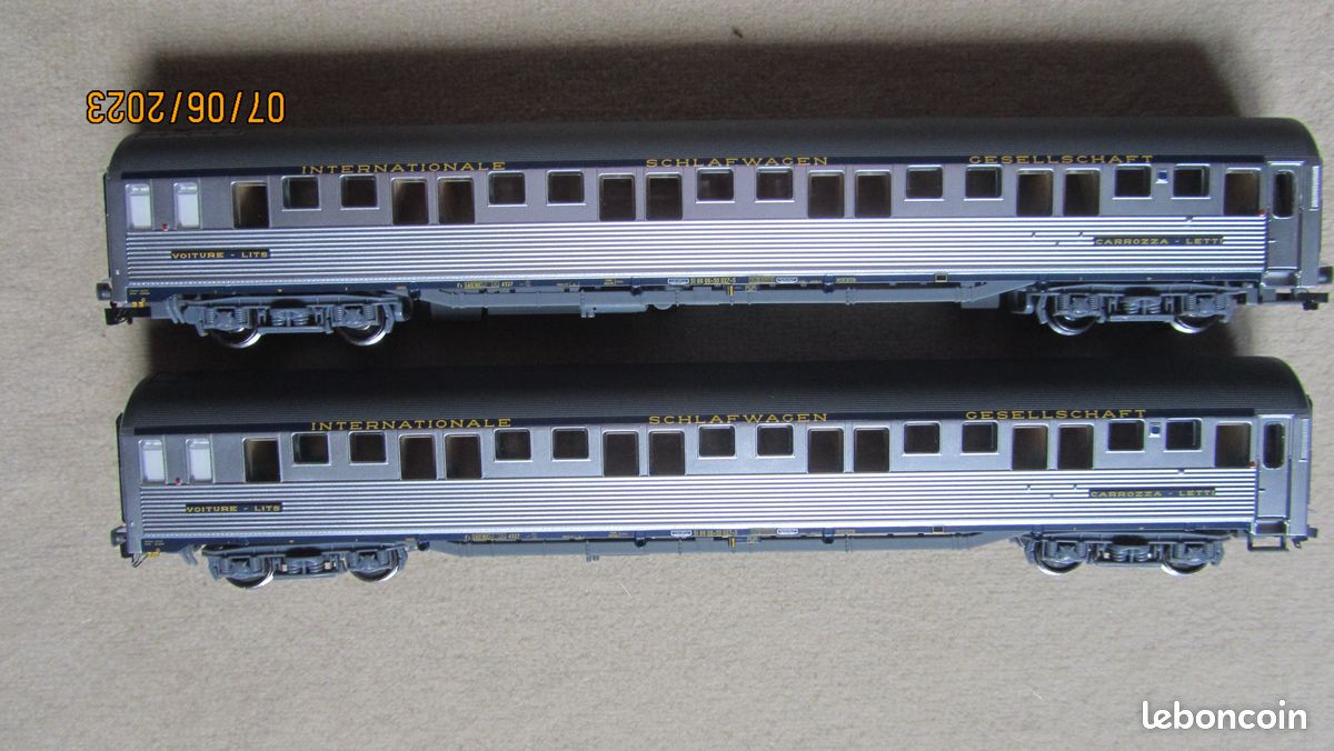 Voitures sleeping-car ls model 3 rails ou 2 rails au choix (image 2)