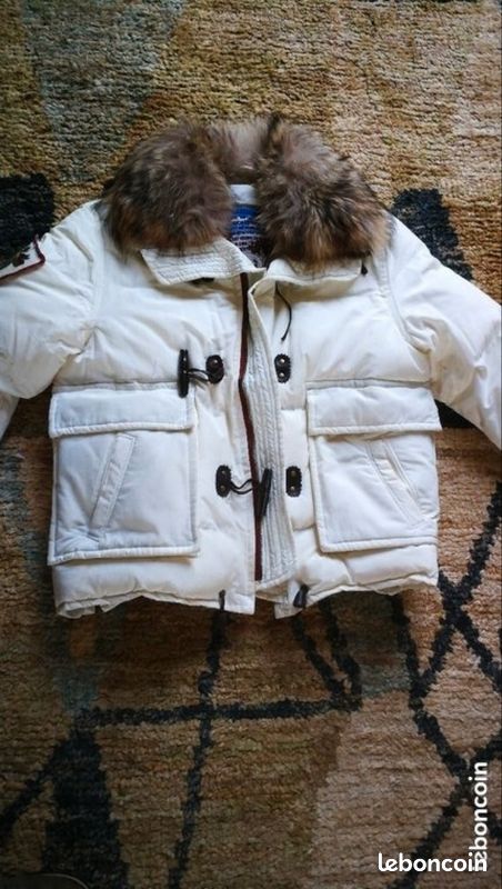 Doudoune blanche marque Dsquared taille 48 unisex (image 1)