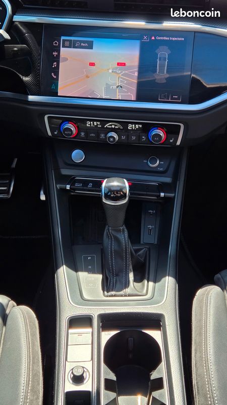 AUDI Q3 2.0 35 TDI 150ch S-LINE S-TRONIC - TOIT PANO - ANDROID AUTO CARPLAY - CUIR - COFFRE ELECTRIQUE (image 15)