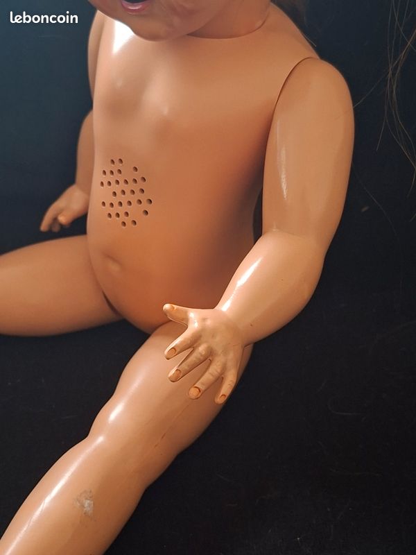 Poupée Raynal Rhodoid 56 Cm - Années 1950, Collection, état D’occasion