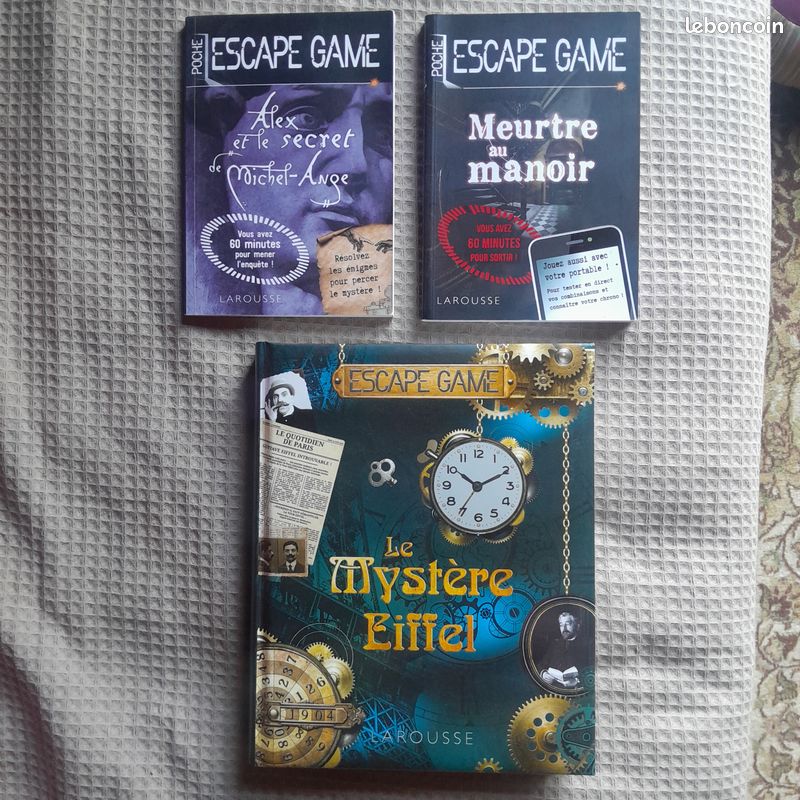 Escape game 3 livres (image 1)