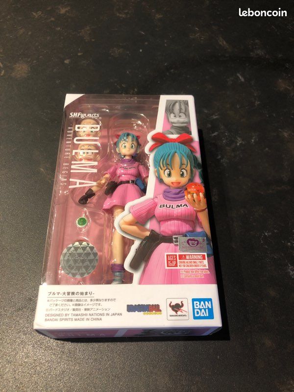Sh figuarts dragon ball bulma neuf