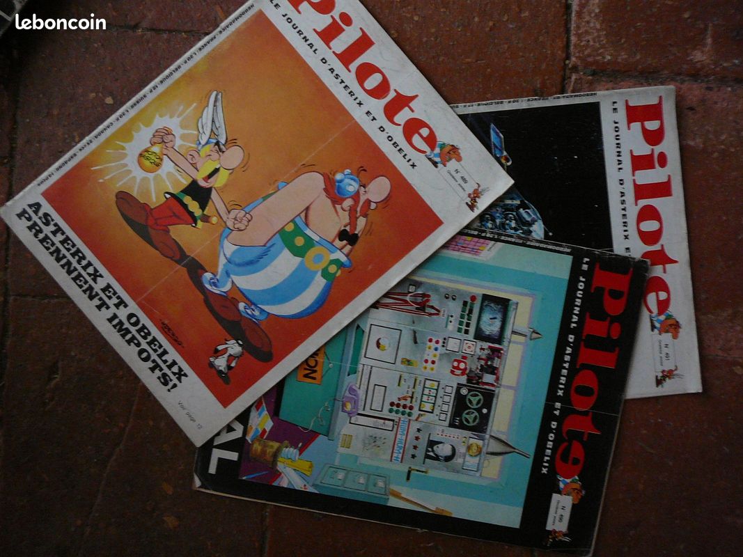 Anciens magazines Pilote (BD) en lot ou à l'unité (image 1)