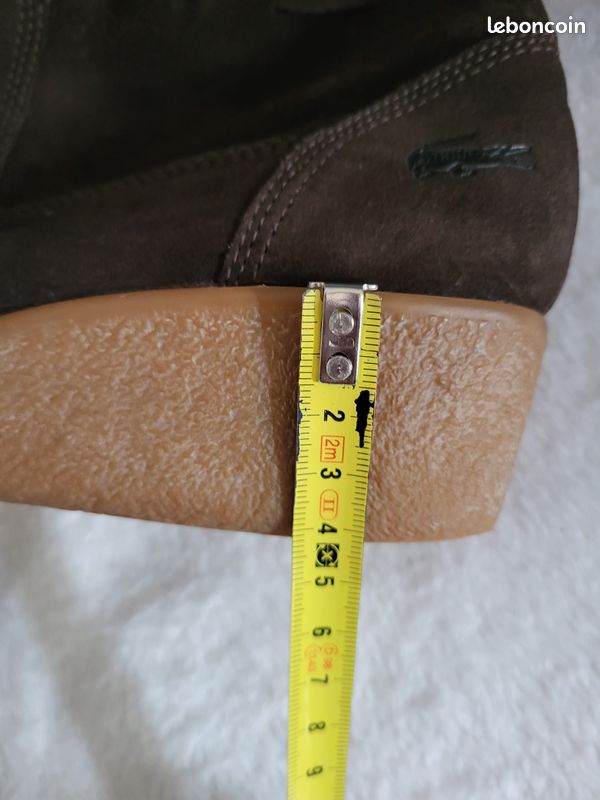 Bottes marron Lacoste - Pointure 37,5 (image 19)