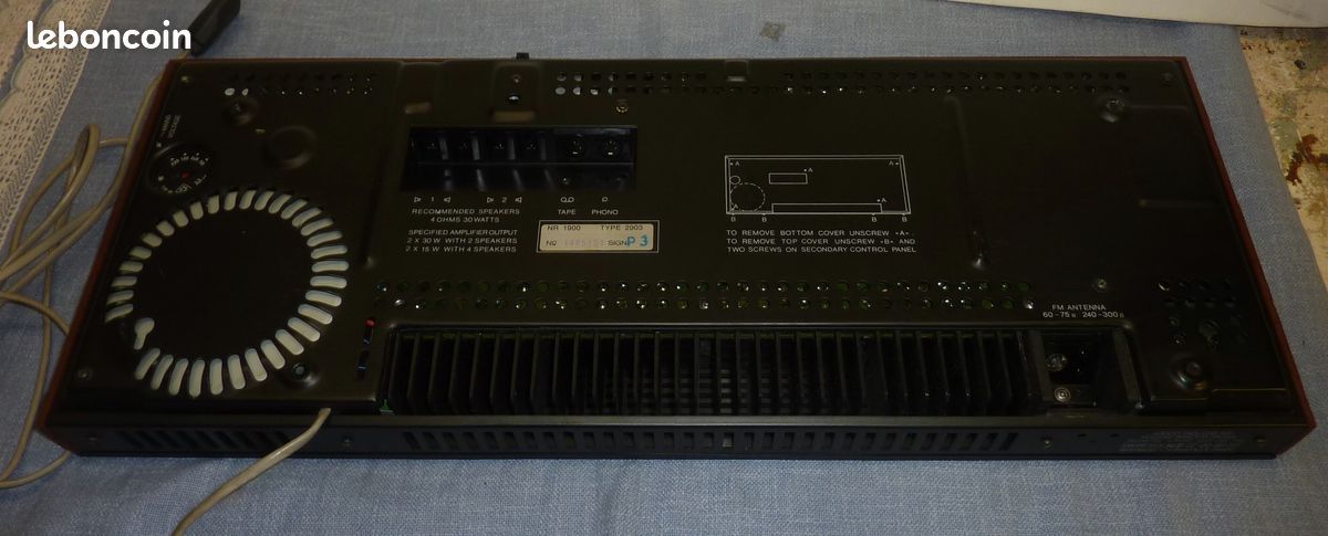 Carte Tuner (alimentation) Bang & Olufsen Beomaster 1900 Type 2903 D'occasion