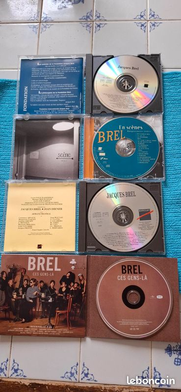 Jacques BREL 4CD L'homme de la Mancha-Knokke-En scènes-Brel, ces gens-là (image 4)