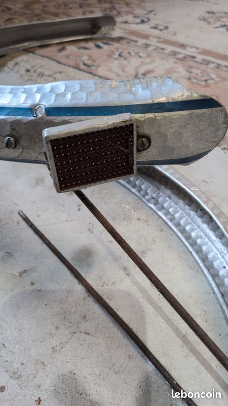 Garde boue Lefol Le Martelé avec porte bagage intégré - Équipements vélos