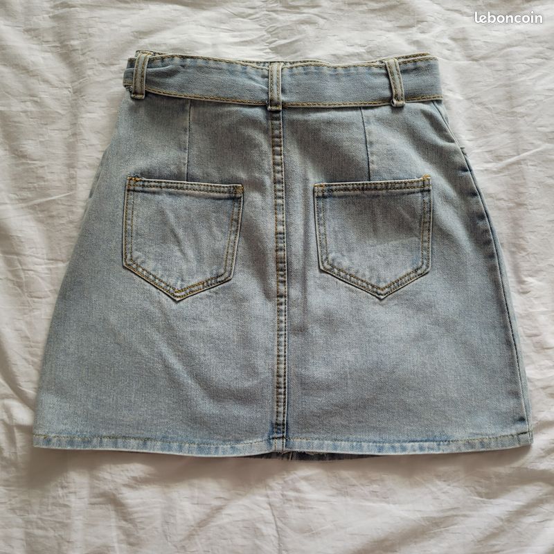C91360 jupe en jean TBE - XS - 5 eur (image 2)
