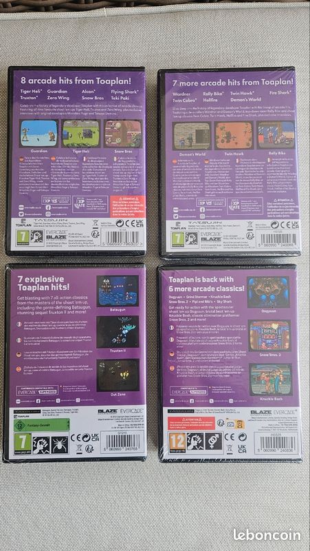 Lot Toaplan Arcade Evercade (image 2)