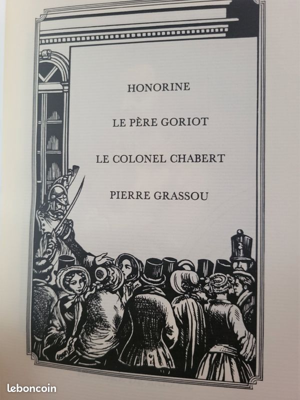 Lot 6 premiers tomes de la Comédie Humaine de Balzac dans la collection Jean de Bonnot (image 7)