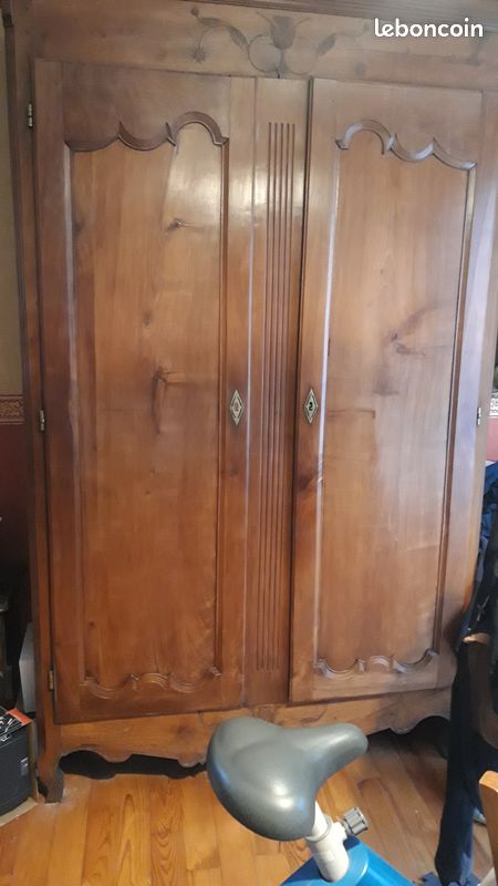 Armoire penderie en chêne (image 3)