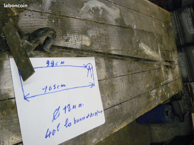 Barre de retenue portail très solide petit prix (image 1)