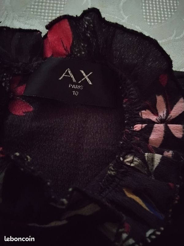 Robe courte, fleurie, AX Paris (image 9)