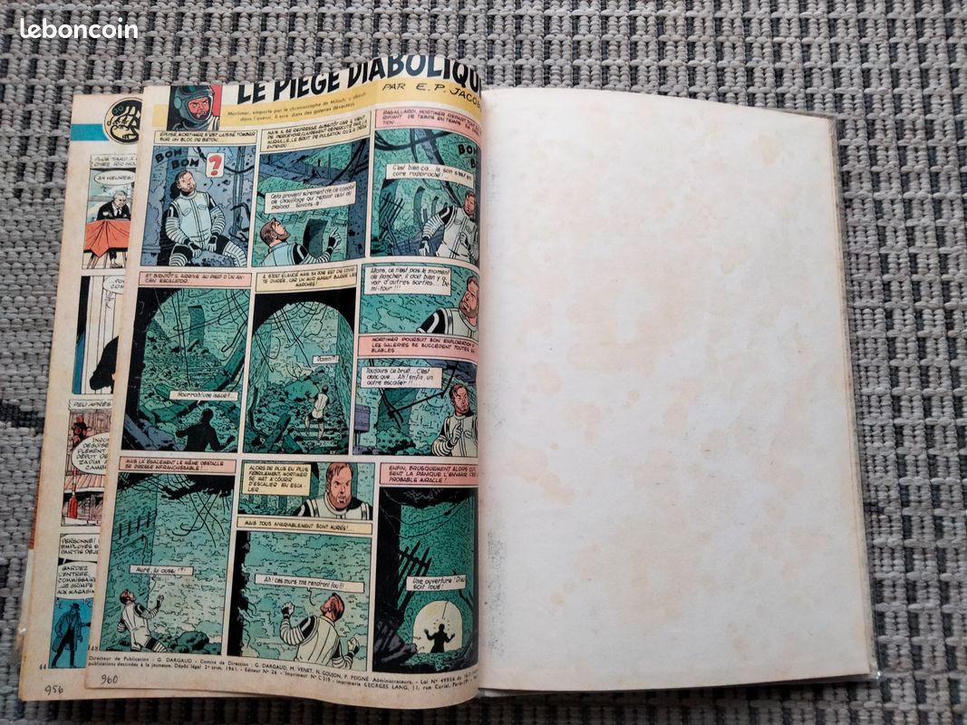 Bte 10 recueil Journal Tintin n° 48 de 1960 61 (image 9)
