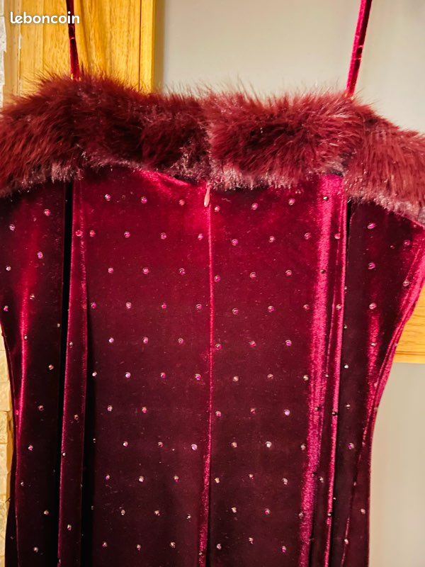 Robe D'interview Zara Pageant Rouge - Taille 6, Courte, Manches Courtes, Occasion