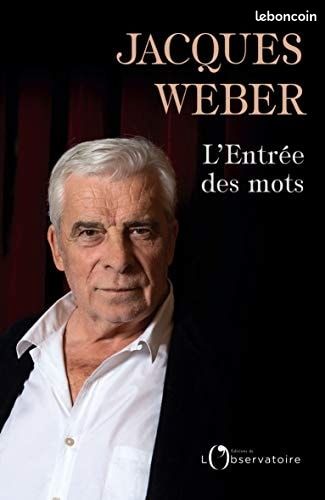Livre L entrée des mots de Jacques Weber (image 1)