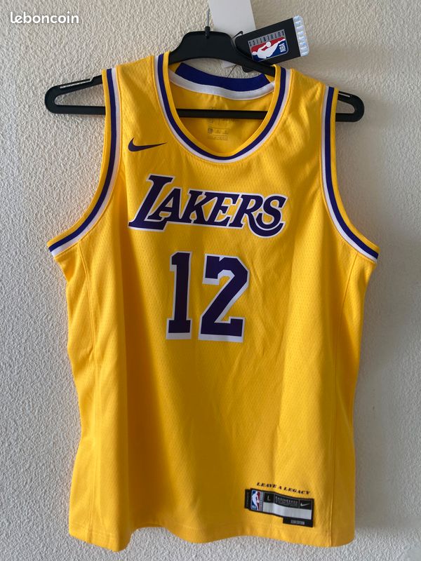 Lakers Basketball Jersey Maillot Officiel Lakers LeBron James Los