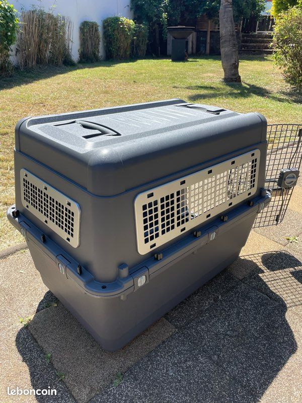 Cage transport chien Zolia Quincy conforme IATA 90x61x67 (image 2)