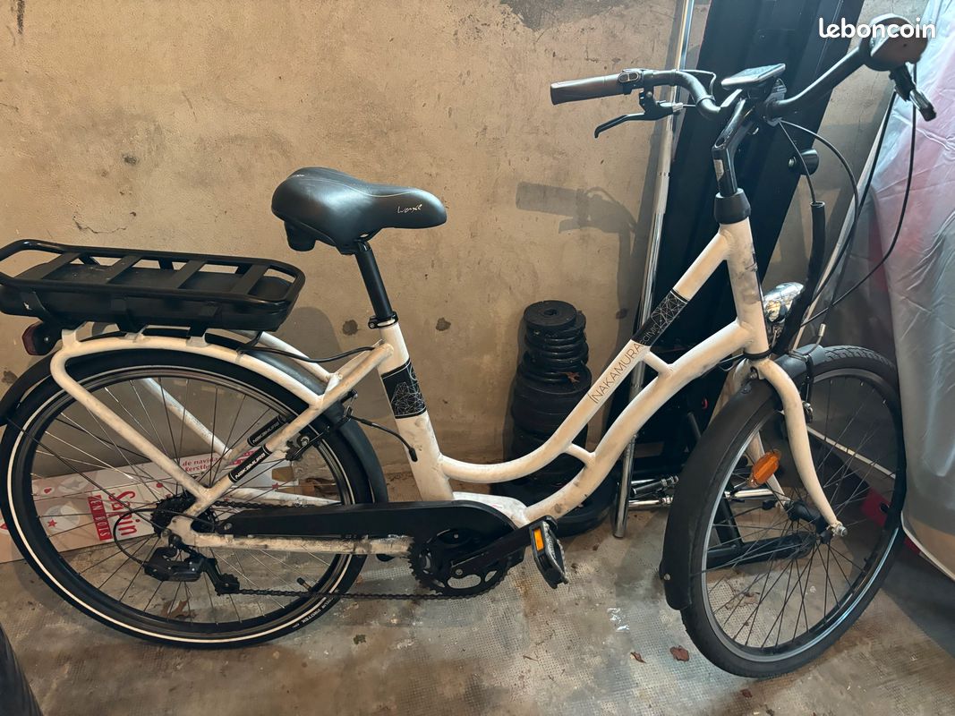 City 100 Velo Electrique E City Nakamura City 110 Batterie